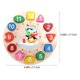 thumbnail image 2 of Reloj de madera para niños, juguete para aprender el tiempo, reloj de pingüino de dibujos animados, juguete rompecabezas para niños pequeños, 2 of 7
