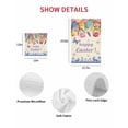 thumbnail image 7 of Easter Kitchen Dish Towels for Drying Dishes Set of 2, Tulip Flowers Spring Easter Egg Bunny Butterfly Beige Waffle Weave Microfiber Hand Tea Bathroom Towels Quick Dry & Absorbent Towel 12x12, 7 of 7