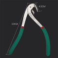 thumbnail image 3 of Mudguard Edge Paintless Dent Repair Edge Trimming Pliers Flat Hole, 3 of 5