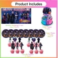 thumbnail image 5 of Descendants Party Supplies Plates Decorations Birthday Cake Topper Banner Decor Backdrop Balloons, 5 of 6