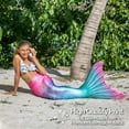 thumbnail image 5 of Fin Fun Limited Edition Mermaid Tail for Women, Teen and Adults with Monofin, Adult Large, Fiji Fantasy, 5 of 5