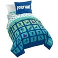 thumbnail image 1 of Jay Franco Fortnite Boogie Bomb Ensemble de Lit Complet 7 Pcs - Comprend une Couette Réversible et un Ensemble de Draps - Literie en Microfibre Ultra Douce Résistante à la Décoloration (Produit Officiel Fortnite), 1 of 1