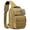 Tan, variant on Rover Sling Backpack, Compact Crossbody Shoulder Bag with Multiple Pockets for Outdoor Use