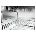 thumbnail image 2 of Heavy Duty Commercial Black Back Bar Cooler with 3 glass doors (24" depth 72" length), 2 of 3