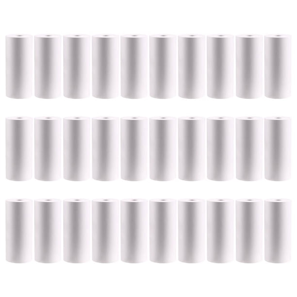 Papel Térmico de 57 X 25 Mm, 30 Rollos, Color , para Cámara de Niños, Impresión Instantánea, Papel de Impresión para Niños, Accesorios de Repuesto, Piezas