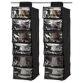 thumbnail image 1 of Juego de 2 Organizadores para Gorras - Soporte de 6 Niveles con Cubierta Antipolvo, 1 of 16