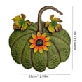 thumbnail image 5 of Metal Pumpkin Garden Stake Fall Decor Yard Stake Sign Decor Yellow, 5 of 5