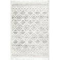 thumbnail image 2 of nuLOOM Ansley Moroccan Lattice Tassel Light Grey 8' Modern Square Rug, 2 of 9