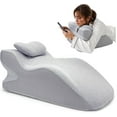 thumbnail image 3 of Multifunctional Prone Position Pillow - Ergonomic Bed & Floor Cushion for Reading, Sleeping & Relaxation, 3 of 7