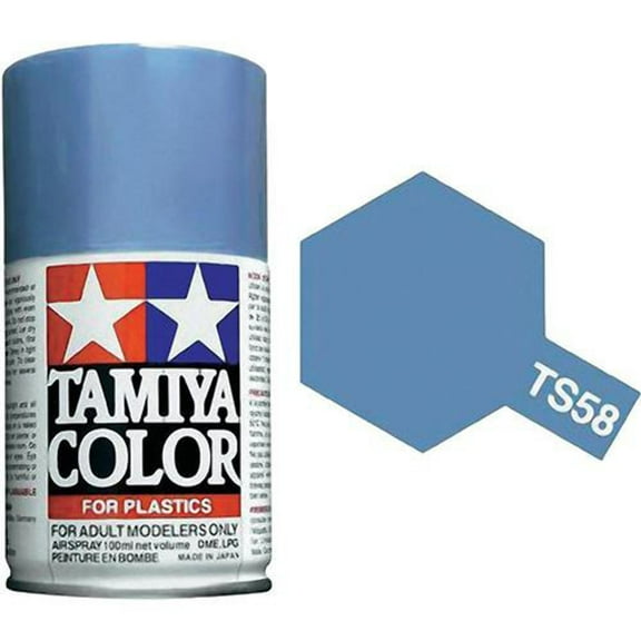 Tamiya TS-58 Pearl Light Blue TAM85058 Lacquer Primers & Paints