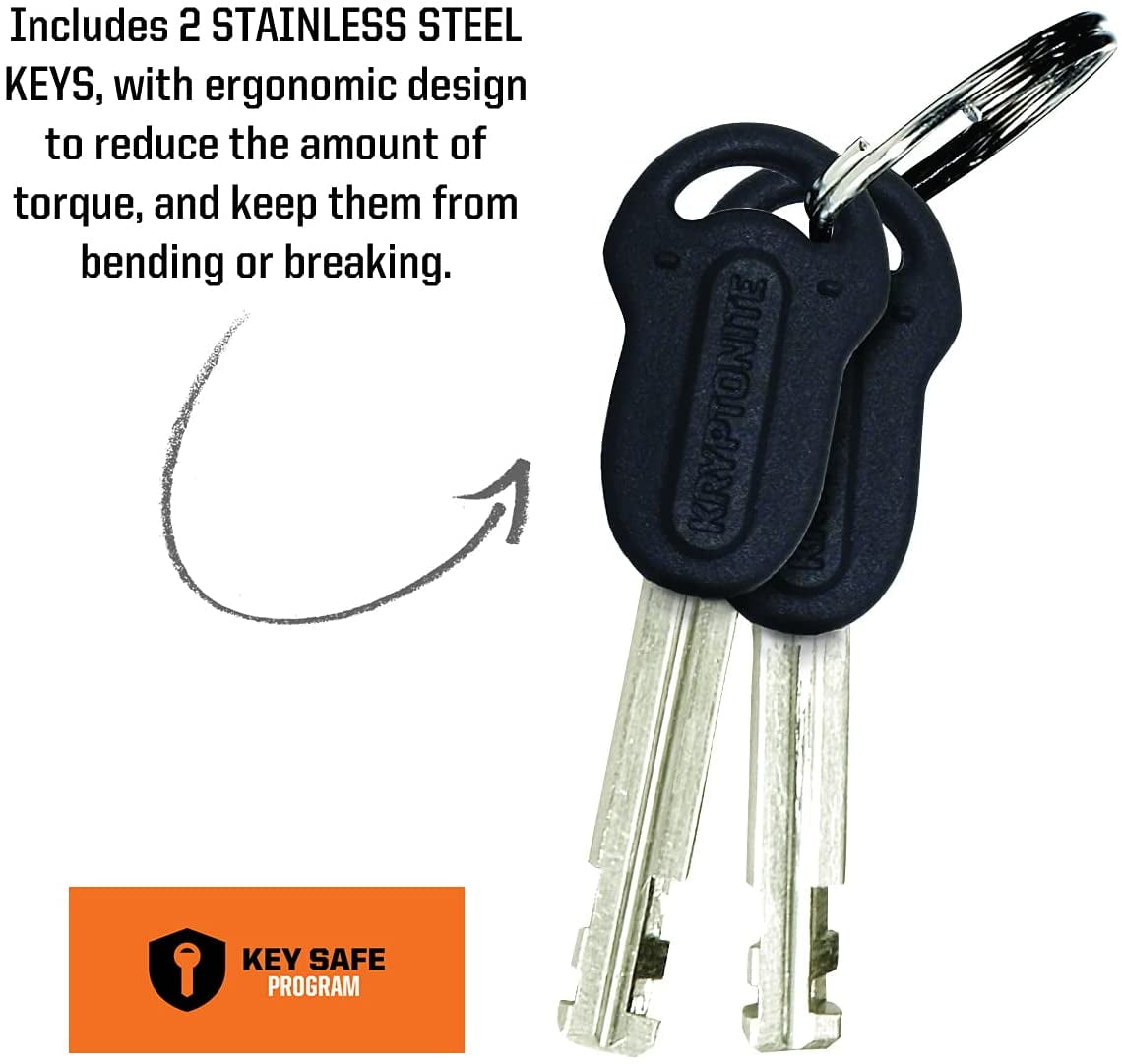 Kryptonite New-U KryptoLok Mini-7 Bike Lock - Walmart.com