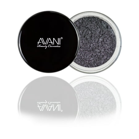 Avani Dead Sea Cosmetics Eye Shadow Shimmering Powder, Charcoal