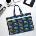 thumbnail image 6 of Pofeuu Skateboard Rides Cartoon Lobster Print Laptop Bag Carrying - Computer Bag Laptop Case Shoulder Slim Work Travel, 6 of 8