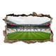 thumbnail image 3 of Adhesivos de pared 3D con diseño de estadio de fútbol, 40 x 60 cm, PVC, 3 of 3
