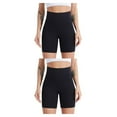 thumbnail image 2 of Jumpingount Pantalones cortos de cintura alta para mujer, pantalones de entrenamiento sin costuras, mallas para Fitness, levantamiento de cadera, Type1 NO1, 2 of 6