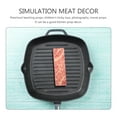 thumbnail image 2 of Fake Food Meat Fake Cooked Meat Kitchen Meat Model Lifelike Meat Decoration Restaurant Prop, 2 of 8