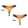 thumbnail image 3 of Fotbe Tropical Sunset Paradise Tanga Sin Costuras para Mujer con Estampado – Panties Invisibles, Transpirables y Cómodos para Uso Diario-Small, 3 of 6