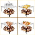 thumbnail image 3 of Collapsible Fire Pit: Portable Charcoal Grill That Transforms Your Outdoor Experience, Rust-Proof And Ready For Adventure, 3 of 7