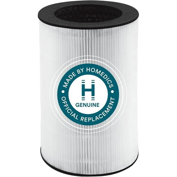 Homedics Replacement 360 True HEPA Filter, for Tower Air Purifiers,   AP-T40, T43,T45  Removes up to 99.97% of Airborne Particles, 7x7x12 size