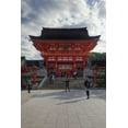 thumbnail image 2 of Flaherty, Dennis 11x14 White Modern Wood Framed Museum Art Print Titled - Japan, Kyoto Fushimi-Inari-Taisha Shrine, 2 of 4