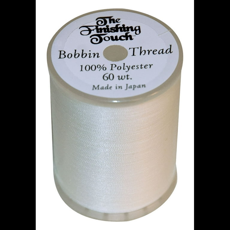 Finishing Touch Black Bobbin Thread 100% Poly 60wt