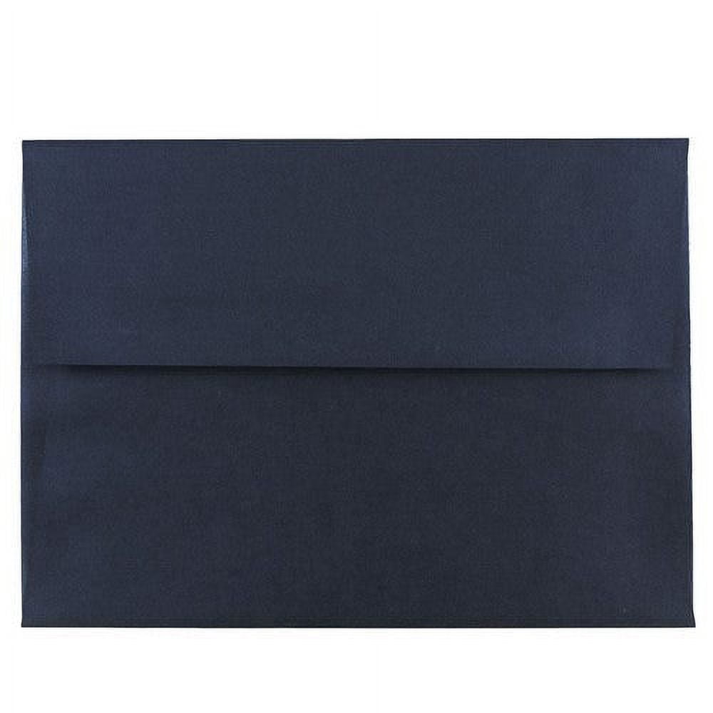JAM Paper A6 Metallic Invitation Envelopes, 4 3/4 x 6 1/2, Lapis Lazuli Blue Stardream, 25/Pack