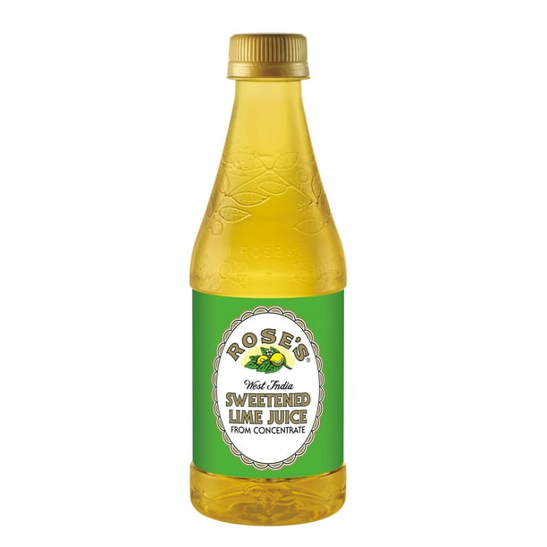 Rose's Sweetened Lime Juice, 12 fl oz bottle