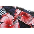 thumbnail image 4 of SSLR Mens Shorts Casual Cotton Floral Hawaiian Shorts Beach Shorts Pants, 4 of 7