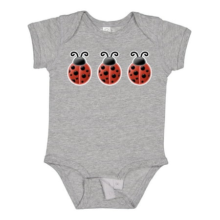 

Inktastic Ladybug Lover Red and Black Bugs Girls Baby Bodysuit