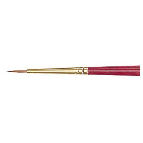 DIXON TIC/PRINCETON BRUSH 4000R6 HERITAGE BEST SYNTHETIC SABLE LONG HANDLE ROUND 6
