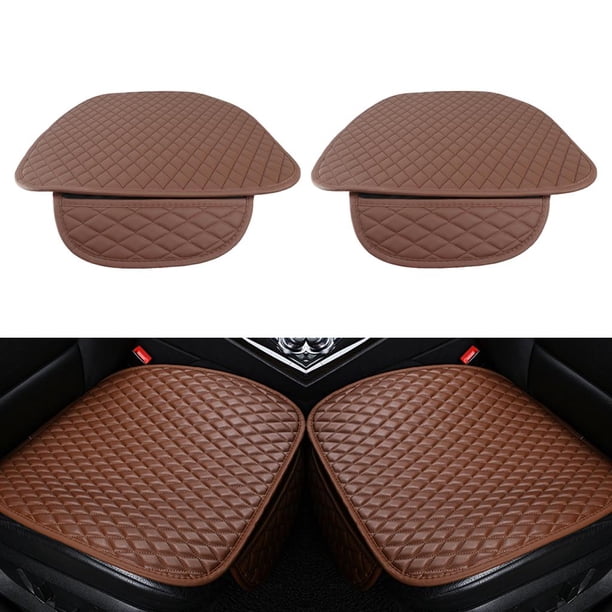 Cojín Protector de cubierta del asiento Transpirable del Cuero del coche 2pc Macarena