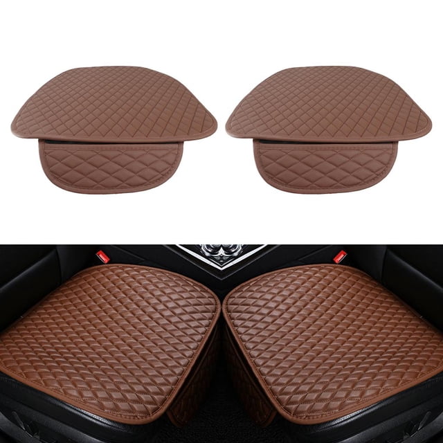 Cojín Protector de cubierta del asiento Transpirable del Cuero del coche 2pc Macarena