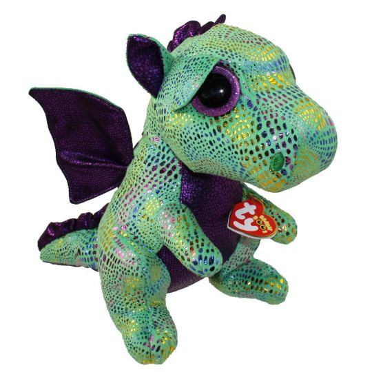 Ty Beanie Boos Cinder The Green Dragon Plush Toy for sale online