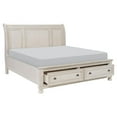 thumbnail image 5 of Lexicon Bethel Queen Bed in Antique White, 5 of 7