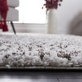 thumbnail image 4 of SAFAVIEH Berber Dayna Abstract Polyester Shag Area Rug, Grey/Dark Grey, 9' x 12', 4 of 8