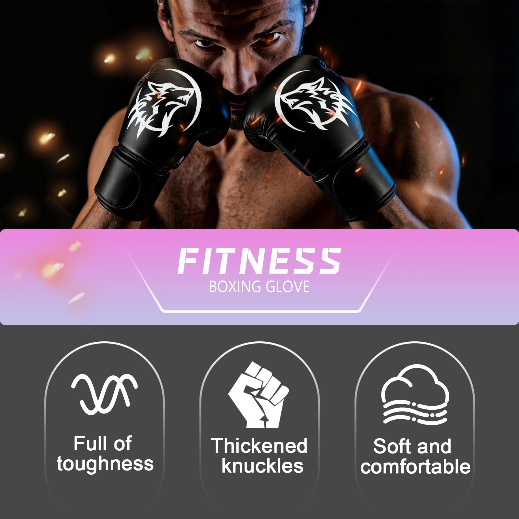 Freestanding Punching Bag With Gloves  70'' Superior Boxing Stand For Adults & Teens No Drill Kickboxing Bags Men Women Beginners Mma Muay Thai Karate Home Fitness