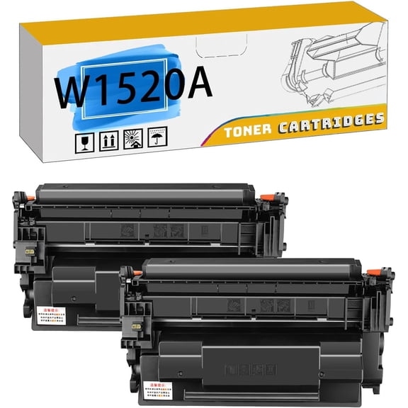 152A W1520A Toner Cartridge, Compatible for HP MFP 4404dn 4404dw 4404d 4104dw 4104fdn 4104fdw Printers【High Print Volume with Chip】
