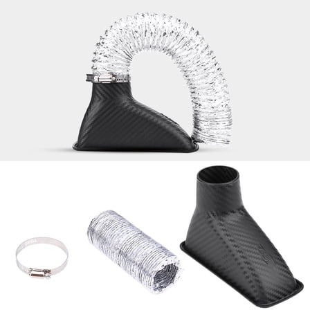 Car Turbo Inlet Pipe, Pipe Air Funnel Kit for Accessories