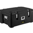 thumbnail image 1 of VEVOR Insulated Food Pan Carrier, 36Qt Capacity, Stackable Catering Hot Box with 3 Stainless Steel Pans,Top Load LLDPE Food Warmer with Elastic Side Handles and Buckles, for Restaurant Canteen, Black, 1 of 9
