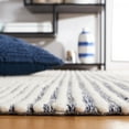 thumbnail image 6 of SAFAVIEH Marbella Peronal Distressed Area Rug, Ivory/Navy, 8' x 10', 6 of 10