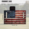 thumbnail image 7 of Uorisanigo Retro American Flag Golf Cart Seat Covers Universal Golf Cart Seat Towel Blanket with 4 Front Pockets, Fits for EZGO, Club Car, Yamaha and More Golf Seat Protector, 7 of 7