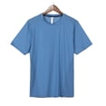 thumbnail image 2 of LYMAYTER Quick-Dry Short Sleeve for Men's Running Basketball Training Tees Gym Workout Top‌ for L-5XL, 2 of 8