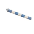 thumbnail image 2 of 8 in Small Stand Bird Supplies, Blue Striped Bird Cage Toys, Foot Care Claw Grinding Perch for Cage, Bird Perches for Budgie, Lovebird, Finch, Securely Mounts to Any Standard Bird, 2 of 7