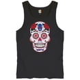 thumbnail image 5 of Buffalo Sugar Skull Men's Tank Top  Fantasy League Football Fan Tailgating, 5 of 7