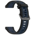 thumbnail image 4 of KOMI Applique Garmin Forerunner165 Sangle en silicone 20 mm Sangle à texture Bicolore 22 mm Sangle Officielle, 4 of 4