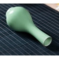 thumbnail image 4 of Celadon Vase,Jade Green Porcelain Flower Vase,7.5in/19cm in Height,2 Optional Colors(Green), 4 of 9