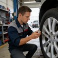 Tire Pressure Monitor Valve, 433MHz TPMS Sensor with Metal Valve Stem ...