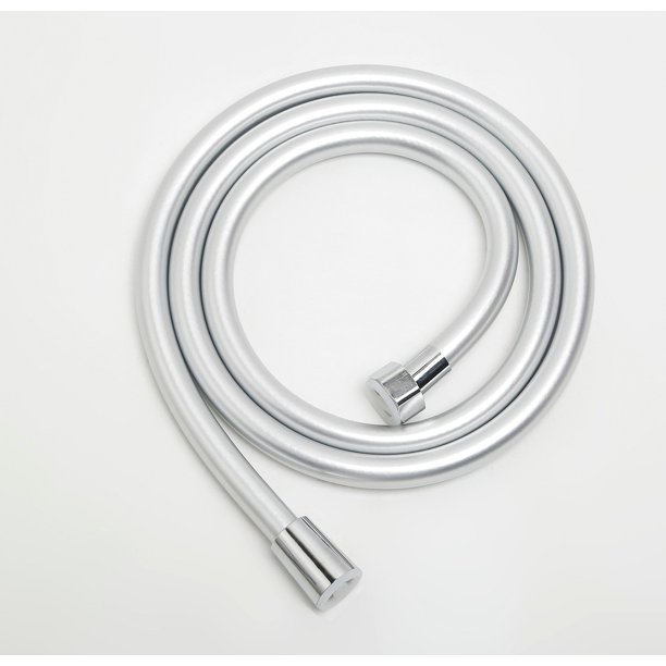 Manguera de ducha Manguera de cabezal de ducha de mano Extensión de mangueras flexibles para baño Limpieza de inodoro Baño de mascotas Suave (gris plateado)