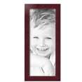 thumbnail image 2 of ArtToFrames 8" x 20" Cherry Picture Frame, 8x20 inch Red MDF Poster Frame (WOM-4333), 4 Pack, 2 of 8