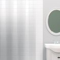 thumbnail image 2 of Forro de cortina de ducha Zenna Home, transparente, PEVA, 180 x 178 cm, resistente, 2 of 3